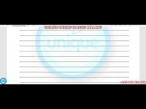 Unique Online Classes Malawi 2021 Agriculture Assessment (chemical properties of soil)