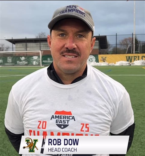 America East on Instagram: "@uvmmsoccer head coach Rob Dow and junior Andrew Millar talked about the team’s championship win this past Sunday!"