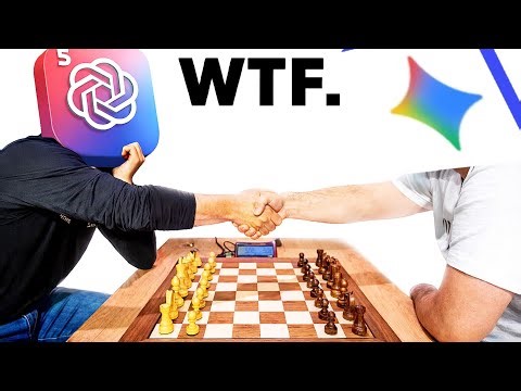 ChatGPT Vs Gemini , MOST INSANE CHESS MATCH 🔥!!!!!!!!!!!!