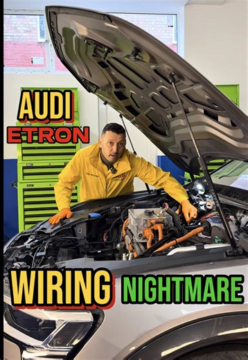 Diagnosing a Disabled Audi E-Tron: One Broken Wire
