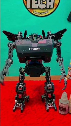 Affordable printer can print thick paper . just for fun transforming into robots.😁