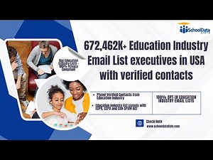 What is a Education Industry Email List?