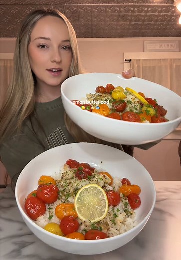 Lemon Butter Baked Cod Recipe for Easy Dinner