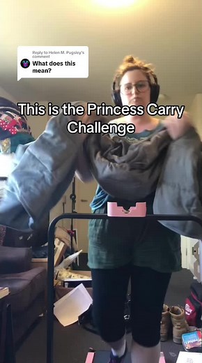 Princess Carry Challenge: Gym Workout Challenge