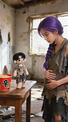 Búp bê vải ăn quả bom và trở nên xấu xí