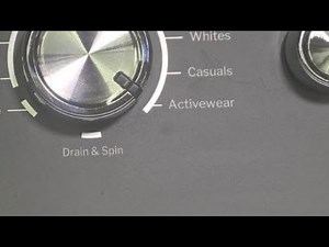 GE Top Load Washer - GTW485ASWWB Medium Fill - ActiveWear Cycle - WashBoost: Add Power