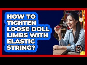 How To Tighten Loose Doll Limbs With Elastic String?