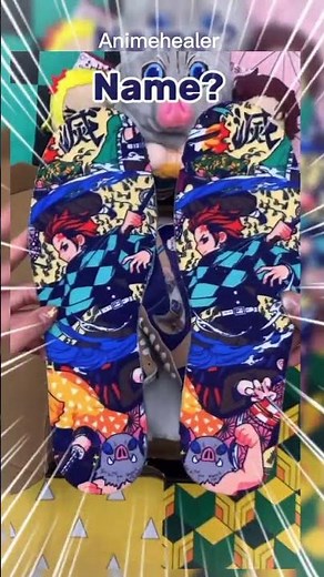 Inosuke Hashibira Sneakers 😱 | Wild Anime Shoe Unboxing #demonslayer #anime #sneaker