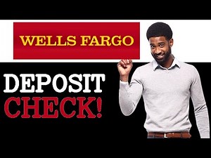 Wells Fargo How To Deposit Check Online (2025)