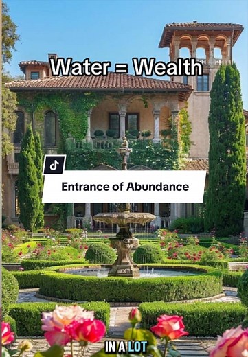 Replying to @Anna Dos Santos the energy of abundance is attracted through beauty. No fountain? No problem! Keep your entrance as beautiful as possible! #dreamhome #fengshui #interiordesign