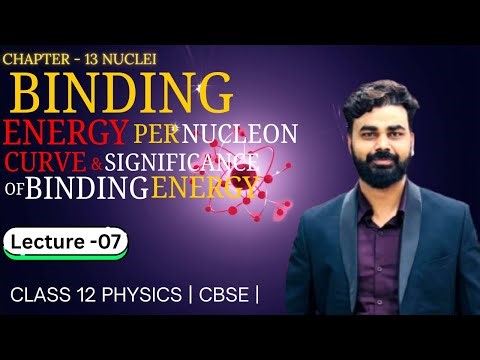 Binding Energy per Nucleon Curve 🔥 | Class 12 Physics Ch 13 | Nuclei | Boards 2026