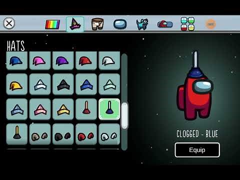 among us All 2021 December colors, skins, hats, pets,visors, nameplates. link in description.
