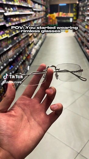 Best Rimless Glasses for Men - Trendy Bayonetta Style Eyewear