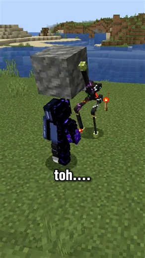 Don't build this Robot!😱 #minecraft