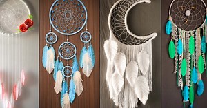 DIY Dream Catcher Wall Hanging Project