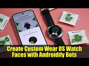 Create Custom Wear OS Watch Faces with Androidify Bots | Hands-On Tutorial