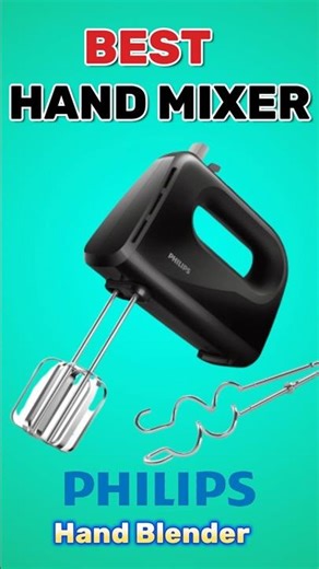 Philips HR3705/10 Lightweight Hand Mixer | Best Hand Blender 2025 #mixer #kitchen