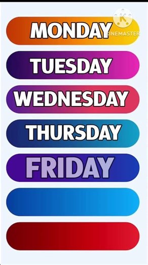 Days of the Week for Kids | Monday to Sunday | Learn Days Name #shorts #kids