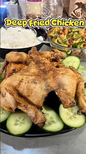 Perfect Deep Fried Chicken 🍗 Crispy Outside, Juicy Inside Easy Recipe #FriedChicken #CrispyChicken #