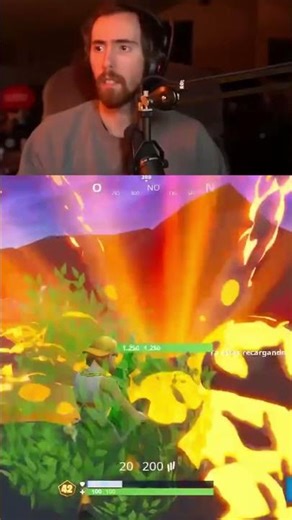 Asmongold Fortnite Fail 😮 #fortnite #asmongoldtv