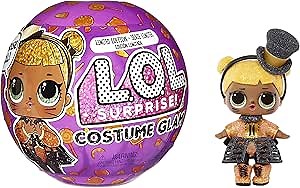 L.O.L. Surprise! Costume Glam Baby Cat Doll with 7 Surprises Including Halloween Limited Edition Doll, Mix & Match Accessories, Color Change or Water Surprise, Gift for Kids, Toys for Girls Boys Ages 4+