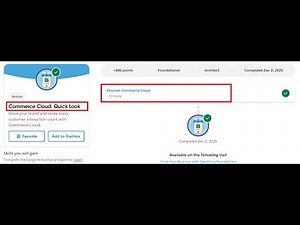 Commerce Cloud: Quick Look | Salesforce Trailhead