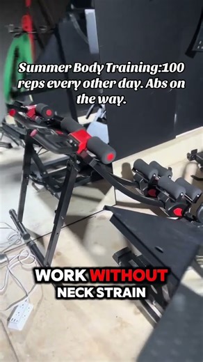 Summer Body sculpting starts NOW! I train abs at home using the Bearbro Fitness Ab Machine with