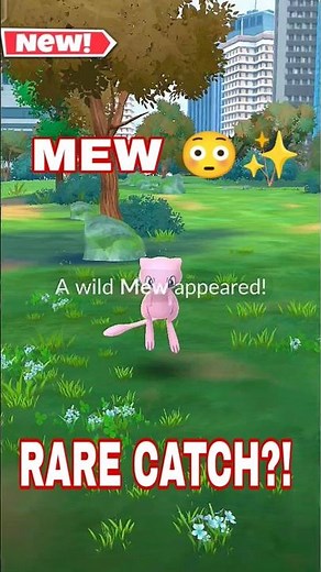 MYTHICAL Mew Catch 😳✨ | Pokémon GO