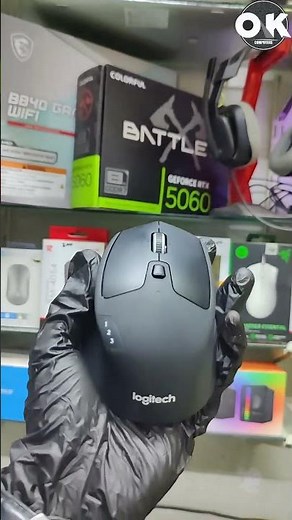 Logitech M720 Wireless Triathlon Mouse with Bluetooth