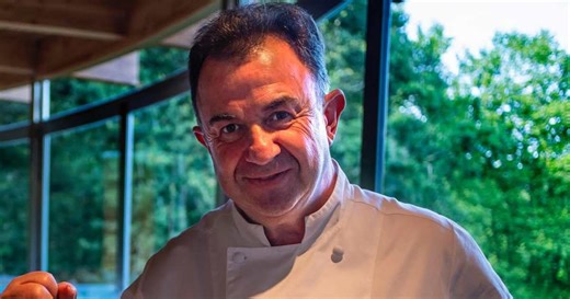 Chef Martín Berasategui: "Para que los langostinos queden crujientes, hay que marinarlos, secarlos y rebozarlos con clara de huevo y harina"