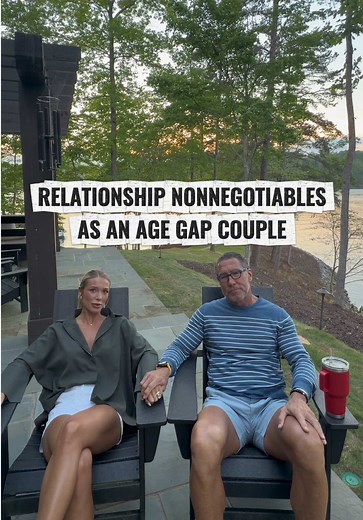 Relationship nonnegotiables - what are yours? #agegapcouple #agegap #relationships #communicationskills