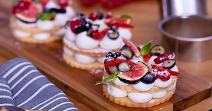 Recette Couronnes royales aux fruits rouges