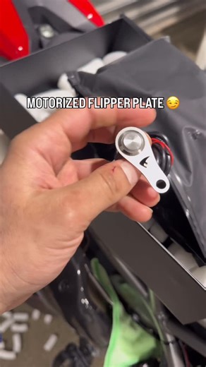 32six on Instagram: "Flipper plate that’s motorized… now you’re talking!! Stay tuned for the full install and YouTube video as I install this on my hypermotard and give you my honest opinion on it. So far it looks premium and the buys over at @flipperworks_official will dropping me a discount code to give to you all on your first purchase. Be sure to follow this page for more! #fyp #superbike #bikelife #motorcycle #moto #motogp #biketok"
