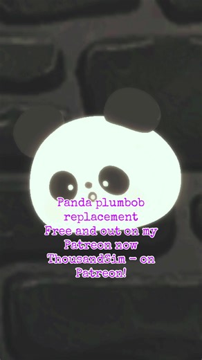 Panda Plumbob Replacement for The Sims 4