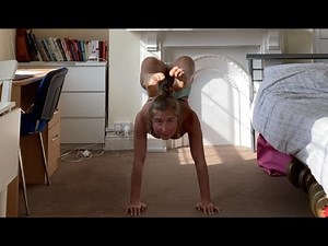 Advanced Backbend handstand training