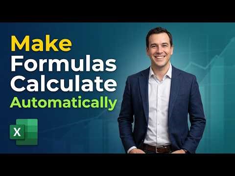 How To Make Formulas Calculate Automatically In Microsoft [2026 Guide]