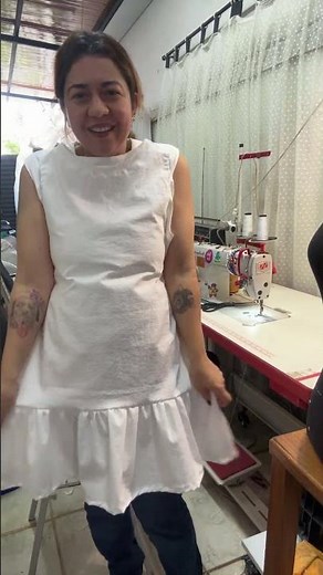#liveflixdacostura chic dress easy to make #sewing #seweveryday #womensfashion