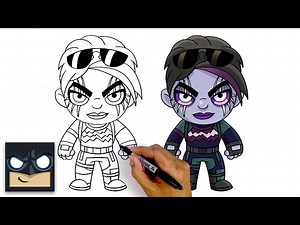 How To Draw Dark Bomber | Fortnite - Videos For Kids