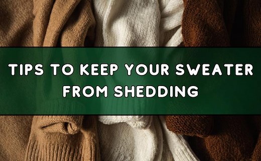 9 Tips to Keep Your Sweater from Shedding This Winter