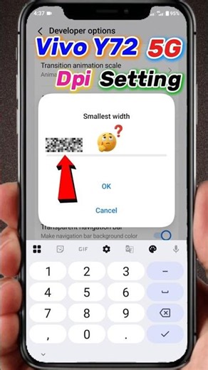Vivo Y72 5G Best Dpi Setting | How to Change Dpi Setting in Vivo Y72 5G | Vivo Dpi Dpi Kaise Badle