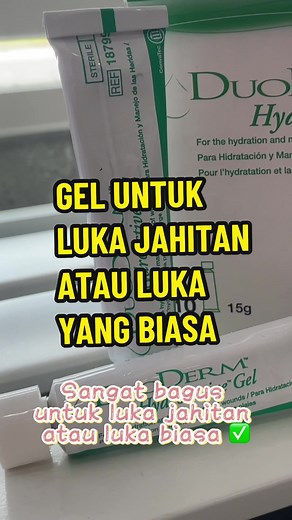 Manfaat Duoderm Gel untuk Luka Jahitan dan Luka Biasa