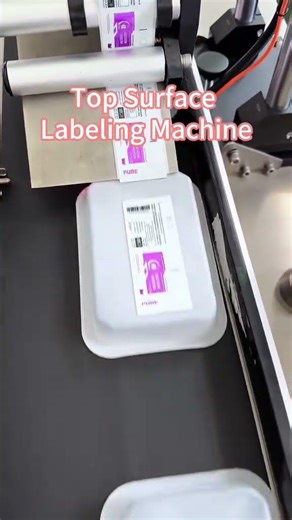 Top Surface Labeling Machine | Automatic Flat Labeling Solution