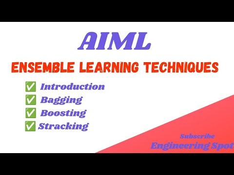 Ensemble Learning Techniques #AIML #artificialintelliegence and #machinelearning #engineeringspot