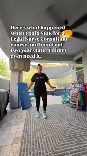 I thought spending $10K on a Legal Nurse Consultant course was THE way to get started. It looked polished, professional, and “official.” I even took out a Sallie Mae loan because I believed it was the golden ticket. But here’s the hard truth I found out two years later… I didn’t need it to land work. I didn’t need it to set up my business. And I definitely didn’t need it to call myself a Legal Nurse Consultant. What I did need was: ✅ My nursing experience ✅ A clear roadmap to get started ✅ Guida