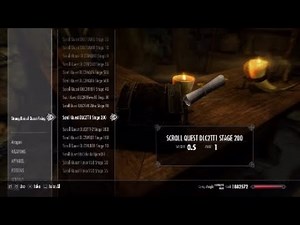 Skyrim Mod PS4: Mod Showcase Ring (and scrolls) of Quest-Fixing By LBGSHI