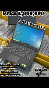 Graphic Card နဲ့မှ လိုချင်သူများအတွက် i7-10th Generation လေးတွေကို #Nvidia GeForce 2 GB အပါ Onboard 8 GB နဲ့ Total Graphic 10 GB အပါ #Dell_Latitude_3410 ကို #ငွေကျပ်_1600000 တိတိဖြစ်ရောင်းချပေးသွားမှာဖြစ်ပါတယ် 😍 🏡🏡 YANGON ...........Showroom Address 🏡🏡No 145 , ဆိပ်ကမ်းသာလမ်း ( အောက် ဘလောက် ) , ကျောက်တံတား မြို့နယ် , ရန်ကုန်မြို့... #mtslaptopcenter YGN Phone .......... 095125187 , 09952000480#mtslaptopcenter #mts #Lenovo #Dell #HP #Acer #GoodQuality #FairPrice #FreeDelivery #Computer #Lapto