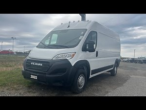 2025 Ram Promaster 2500 Tradesman High Roof Cargo Van: Start Up, Exterior, Interior & Full Review