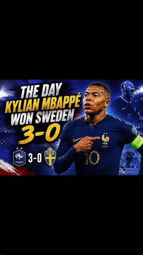 🇫🇷 France 3-0 Sweden | Mbappé Shines! | Full Match Highlights & All Goals #shorts