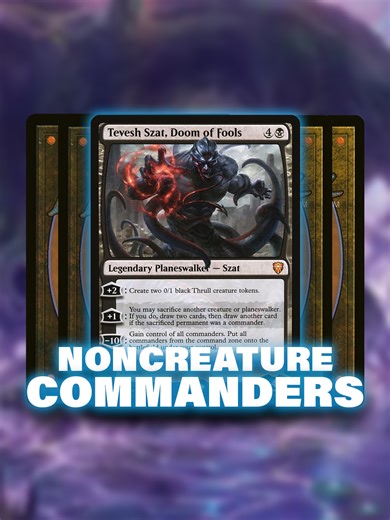 Top Noncreature Commanders in Magic: The Gathering