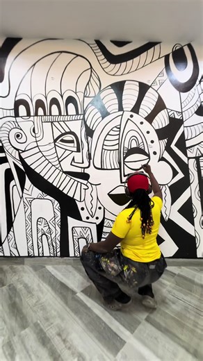 This was fun! #mural #muralist #painter #painting